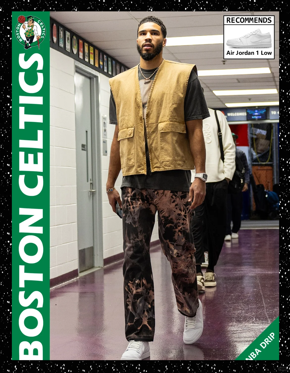B体育官网：篮球球星的个人时尚穿搭：展现球星的个性和品味